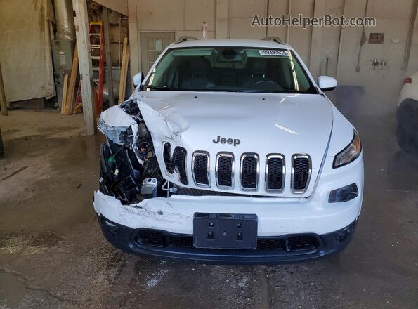 1C4PJMLB9JD601367 2018 JEEP CHEROKEE White Widok z przodu