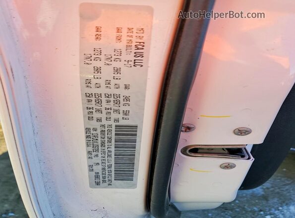1C4PJMLX1JD527292 2018 JEEP CHEROKEE White VIN კოდის სტიკერის ხედი