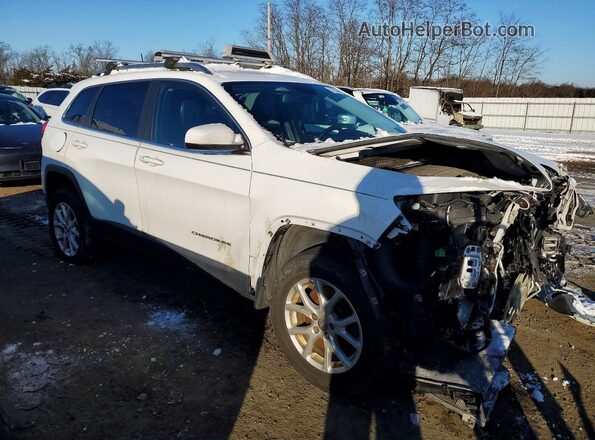 1C4PJMLX1JD527292 2018 JEEP CHEROKEE White წინა მარჯვენა