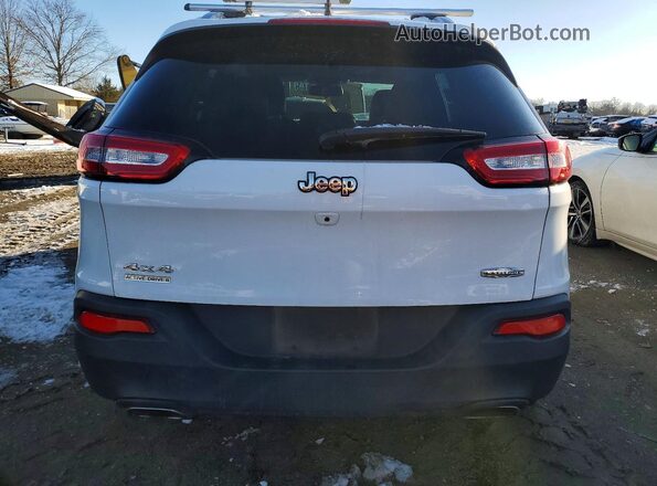 1C4PJMLX1JD527292 2018 JEEP CHEROKEE White უკანა ხედი
