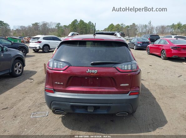 1C4PJMLX1KD172609 2019 JEEP CHEROKEE Burgundy 