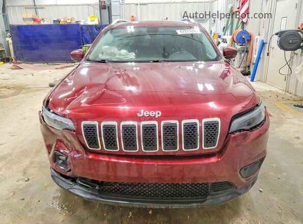 1C4PJMLX4KD418794 2019 JEEP CHEROKEE Maroon 