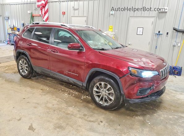 1C4PJMLX4KD418794 2019 JEEP CHEROKEE Maroon 