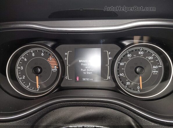 1C4PJMLX5LD593752 2020 JEEP CHEROKEE White Widok tylnych siedzeń