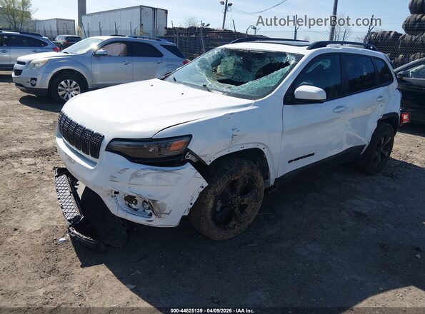 1C4PJMLX9LD527091 2020 JEEP CHEROKEE White Առջևի ձախ երեք քառորդ տեսարան