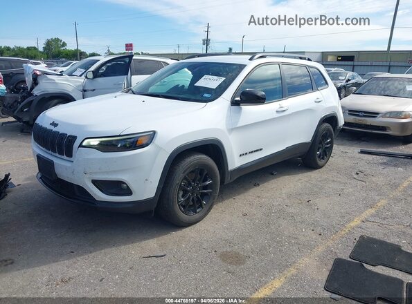 1C4PJMMB4PD100961 2023 JEEP CHEROKEE White Առջևի ձախ երեք քառորդ տեսարան