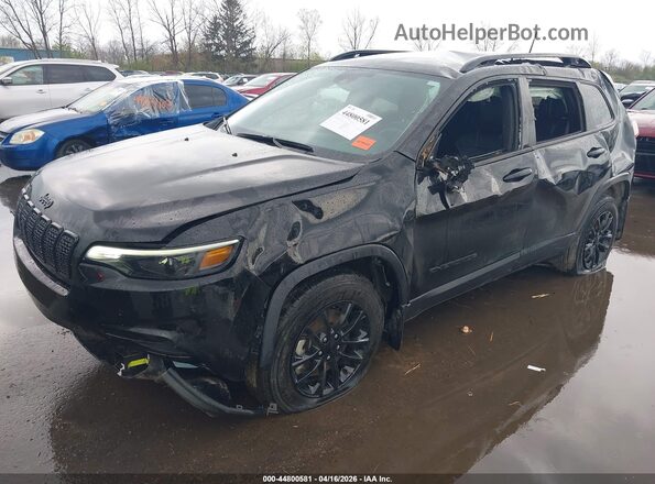 1C4PJMMB6PD107698 2023 JEEP CHEROKEE Черный Передняя левая четверть