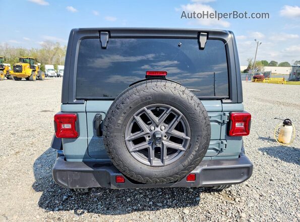 1C4PJXAN6SW657044 2025 JEEP WRANGLER Gray Вид ззаду