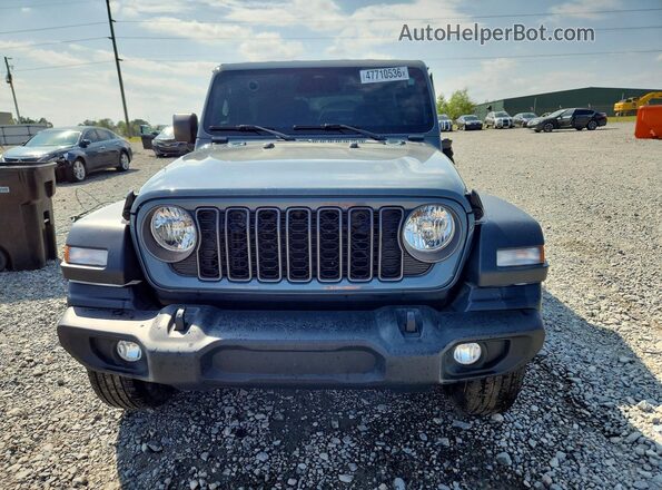 1C4PJXAN6SW657044 2025 JEEP WRANGLER Gray Вид спереду