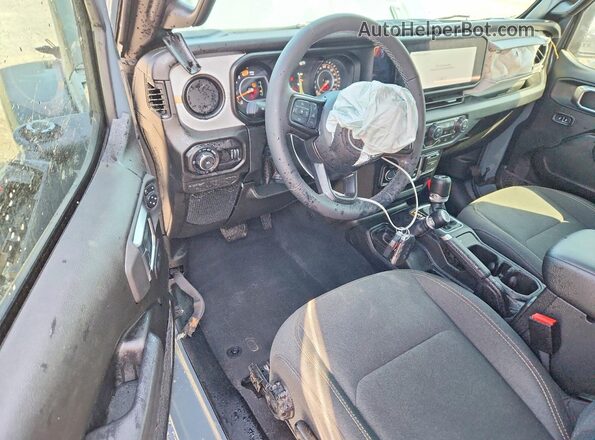 1C4PJXAN6SW657044 2025 JEEP WRANGLER Gray Вид панелі приладів