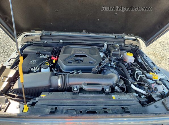 1C4PJXAN6SW657044 2025 JEEP WRANGLER Gray Вид підкапотного простору