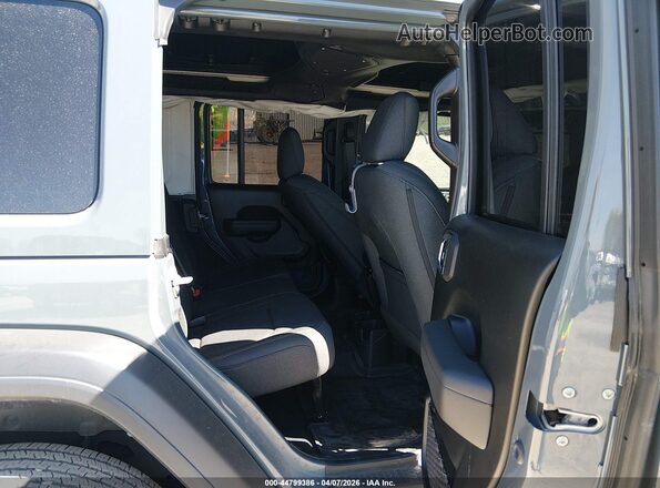 1C4PJXDN2SW655710 2025 JEEP WRANGLER Gray Vista de la etiqueta del VIN