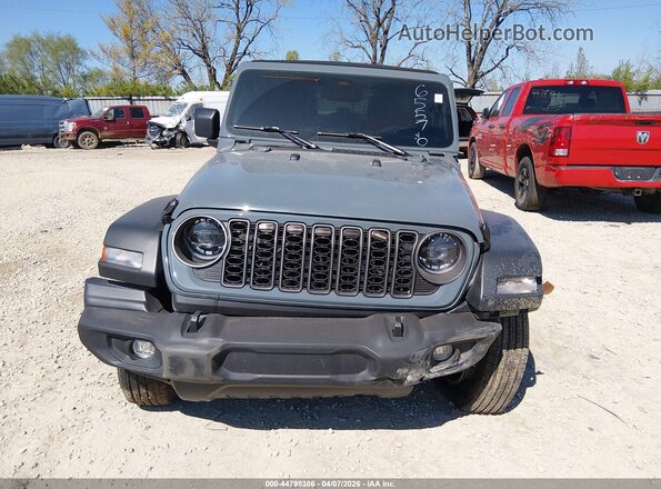 1C4PJXDN2SW655710 2025 JEEP WRANGLER Gray Vista del cuadro de instrumentos