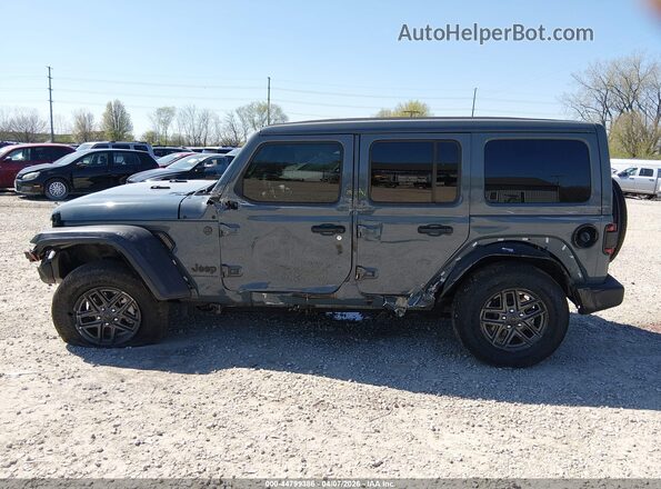 1C4PJXDN2SW655710 2025 JEEP WRANGLER Gray Vista interior de 360 grados