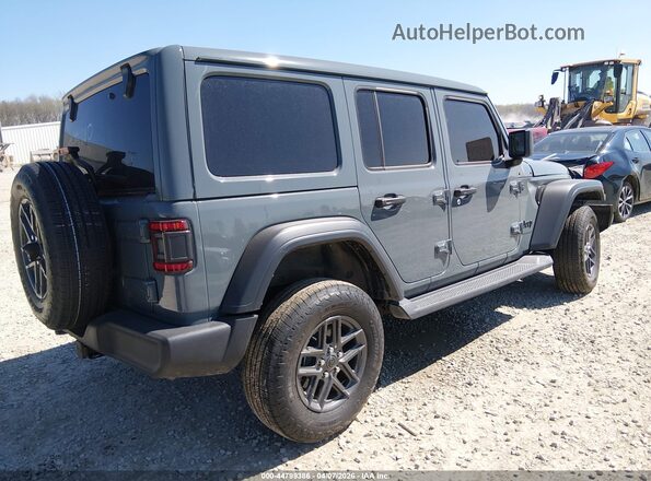 1C4PJXDN2SW655710 2025 JEEP WRANGLER Gray Trasero derecho