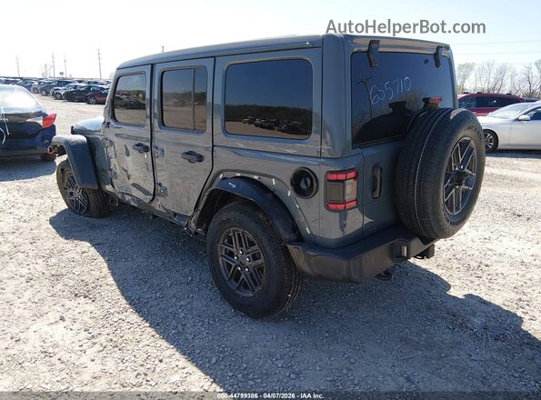 1C4PJXDN2SW655710 2025 JEEP WRANGLER Gray Trasero izquierdo