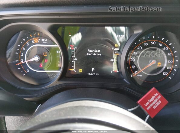 1C4PJXDN2SW655710 2025 JEEP WRANGLER Gray Vista de los asientos traseros