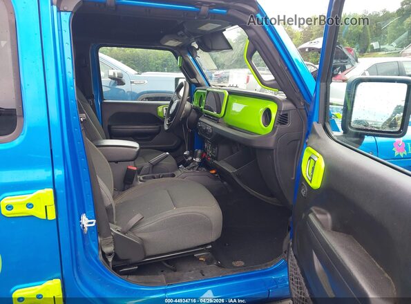 1C4PJXDN5RW159164 2024 JEEP WRANGLER Blue წინა სალონის ხედი