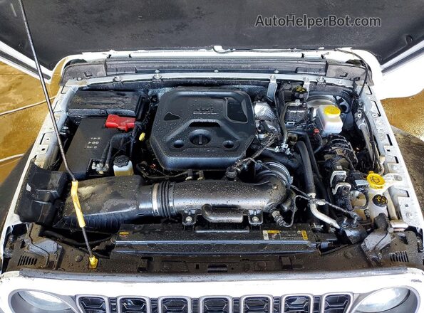 1C4PJXDN5SW500200 2025 JEEP WRANGLER White Widok komory silnika