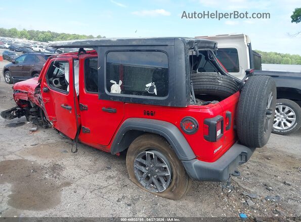 1C4PJXDN7RW117000 2024 JEEP WRANGLER Red Հետևի ձախ