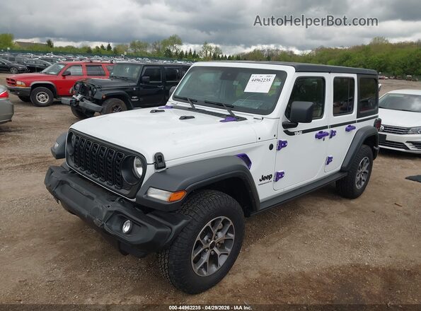 1C4PJXDN7SW509805 2025 JEEP WRANGLER White Առջևի ձախ երեք քառորդ տեսարան