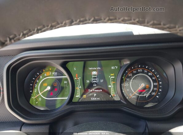 1C4PJXFG3SW652460 2025 JEEP WRANGLER White უკანა სავარძლების ხედი