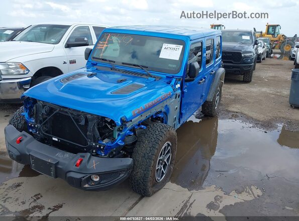 1C4PJXFG5SW632310 2025 JEEP WRANGLER Blue Front left