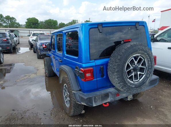 1C4PJXFG5SW632310 2025 JEEP WRANGLER Blue Rear left