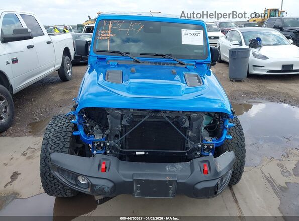1C4PJXFG5SW632310 2025 JEEP WRANGLER Blue Rear interior view