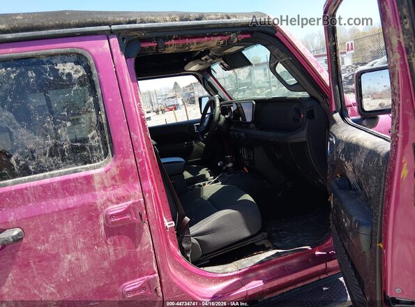 1C4PJXFG8RW318399 2024 JEEP WRANGLER Pink Front interior view