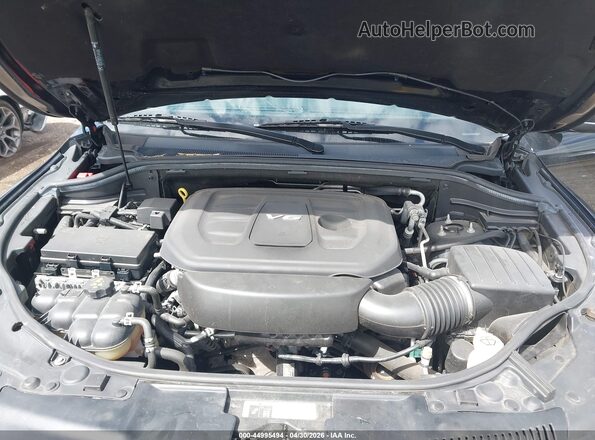 1C4RDJAG2KC586067 2019 DODGE DURANGO Black უკანა ხედი