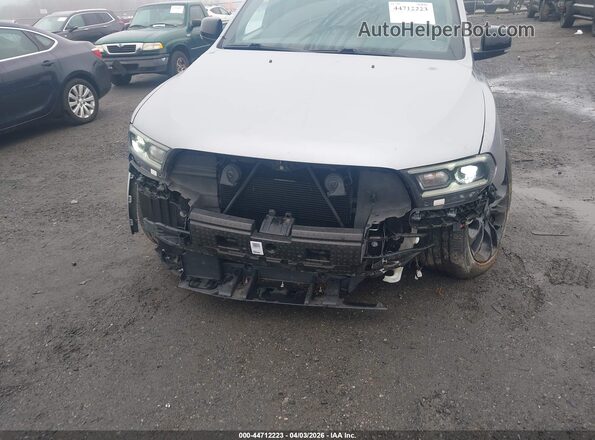 1C4RDJDG0MC752004 2021 DODGE DURANGO Silver Widok z przodu