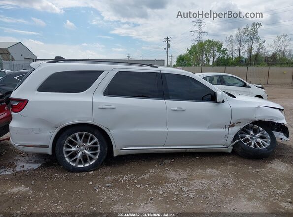 1C4RDJDG3GC346870 2016 DODGE DURANGO White Вид щитка приладів
