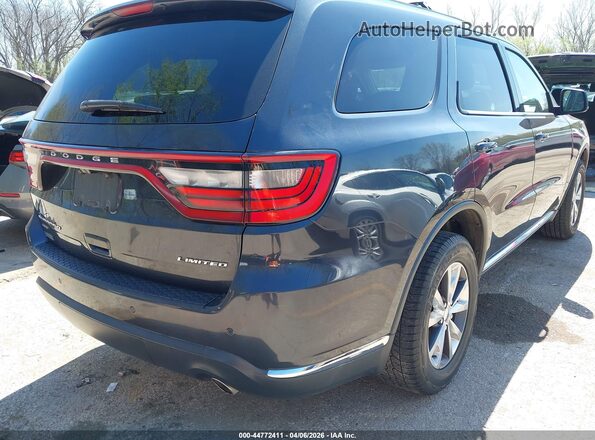 1C4RDJDG3GC467494 2016 DODGE DURANGO Gray Հետևի աջ
