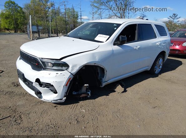 1C4RDJDG3PC596979 2023 DODGE DURANGO White Առջևի ձախ երեք քառորդ տեսարան