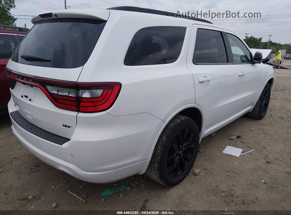 1C4RDJDG8LC249237 2020 DODGE DURANGO White Trasero derecho