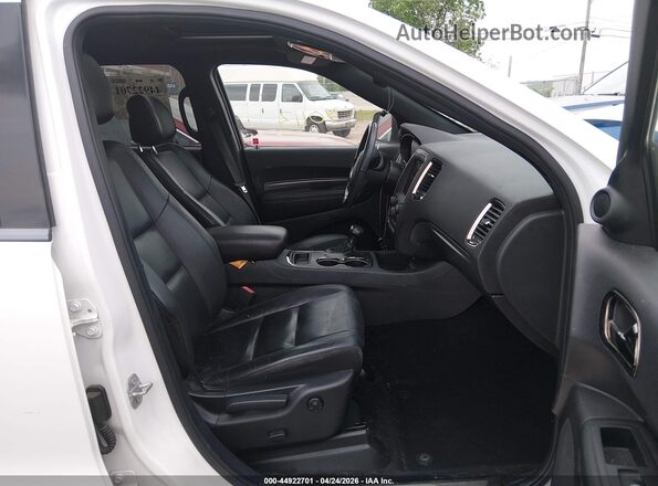 1C4RDJDG8LC249237 2020 DODGE DURANGO White Vista interior delantera