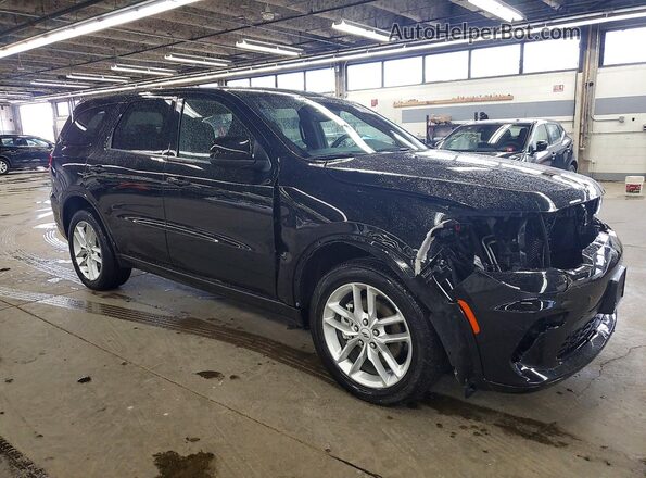 1C4RDJDG9SC553532 2025 DODGE DURANGO Black წინა მარჯვენა