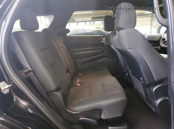 1C4RDJDG9SC553532 2025 DODGE DURANGO Black უკანა სალონის ხედი
