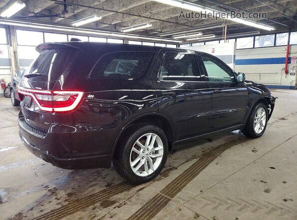 1C4RDJDG9SC553532 2025 DODGE DURANGO Black უკანა მარჯვენა