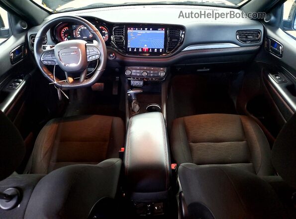 1C4RDJDG9SC553532 2025 DODGE DURANGO Black წინა პანელის ხედი