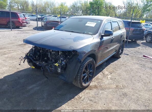 1C4RDJDGXHC817446 2017 DODGE DURANGO Black წინა მარცხენა ხედი სამი მეოთხედიდან
