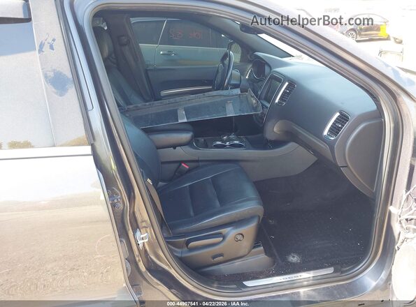 1C4RDJDGXHC817446 2017 DODGE DURANGO Black წინა სალონის ხედი