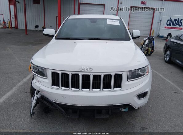 1C4RJEAG2GC415598 2016 JEEP GRAND CHEROKEE White Вид щитка приладів