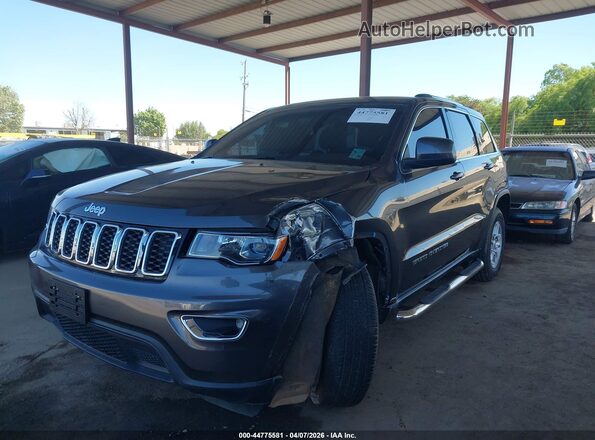 1C4RJEAG3HC928196 2017 JEEP GRAND CHEROKEE Gray Передня ліва чверть