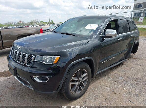 1C4RJEBG1LC348288 2020 JEEP GRAND CHEROKEE Black Przód lewy