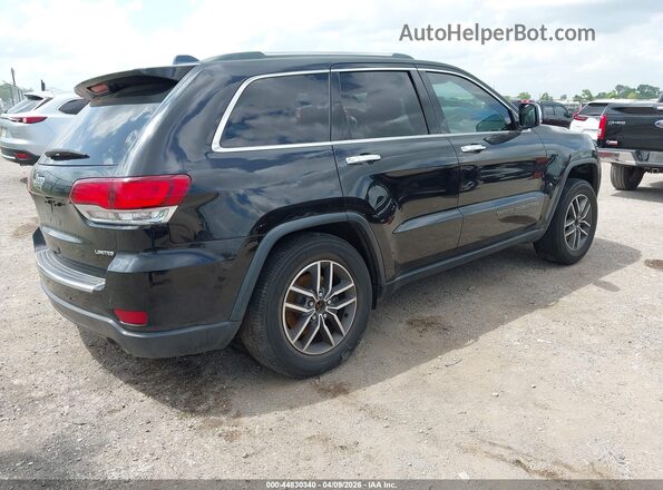 1C4RJEBG1LC348288 2020 JEEP GRAND CHEROKEE Black Tył prawy