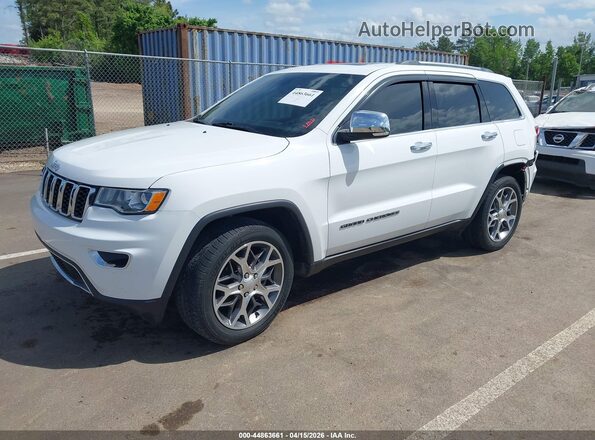 1C4RJEBG2LC212025 2020 JEEP GRAND CHEROKEE White Przód lewy
