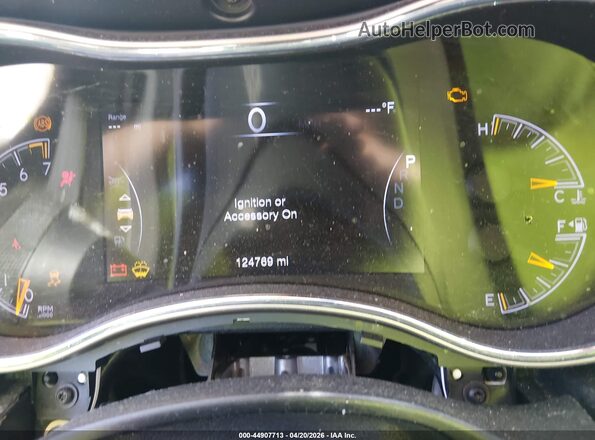 1C4RJEBG4GC418761 2016 JEEP GRAND CHEROKEE Black უკანა სავარძლების ხედი