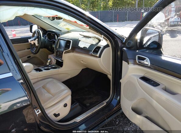 1C4RJEBG4GC418761 2016 JEEP GRAND CHEROKEE Black წინა სალონის ხედი